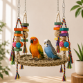 Bird Climbing Net for Exercise, Play and Daily Enrichment