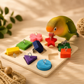 Interactive Bird Toy for Training, Play and Mental Stimulation