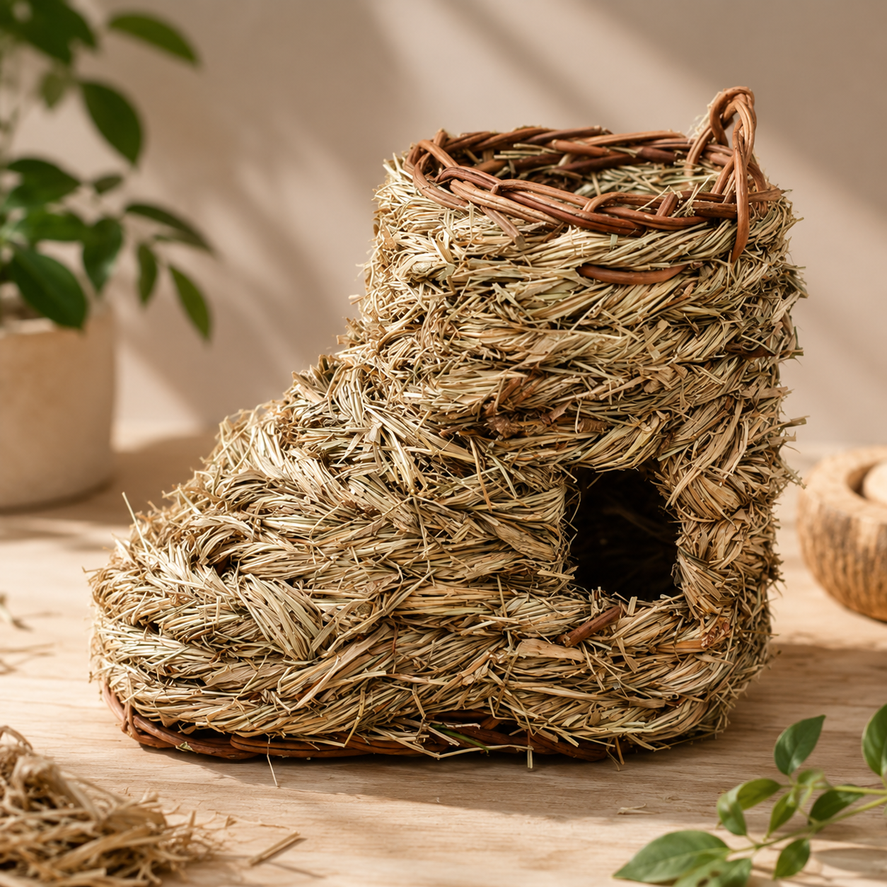 Natural Bird Hideout for Relaxation, Exploration and Peaceful Perching